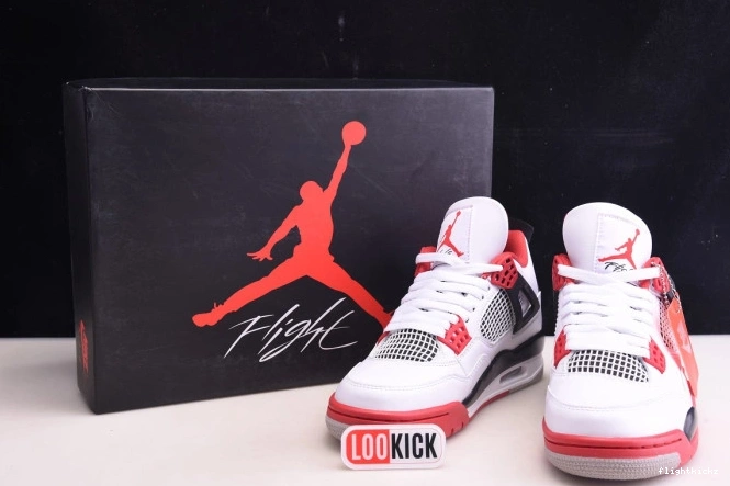 Jordan Air DC7770-160 (2020) Retro 4 Fire Red 0928
